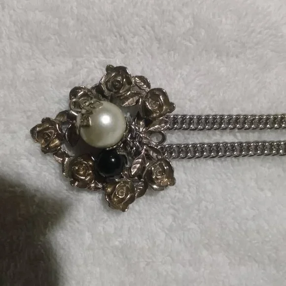 Luxury solid high quality well-design cleverly adjustable necklace with pendant